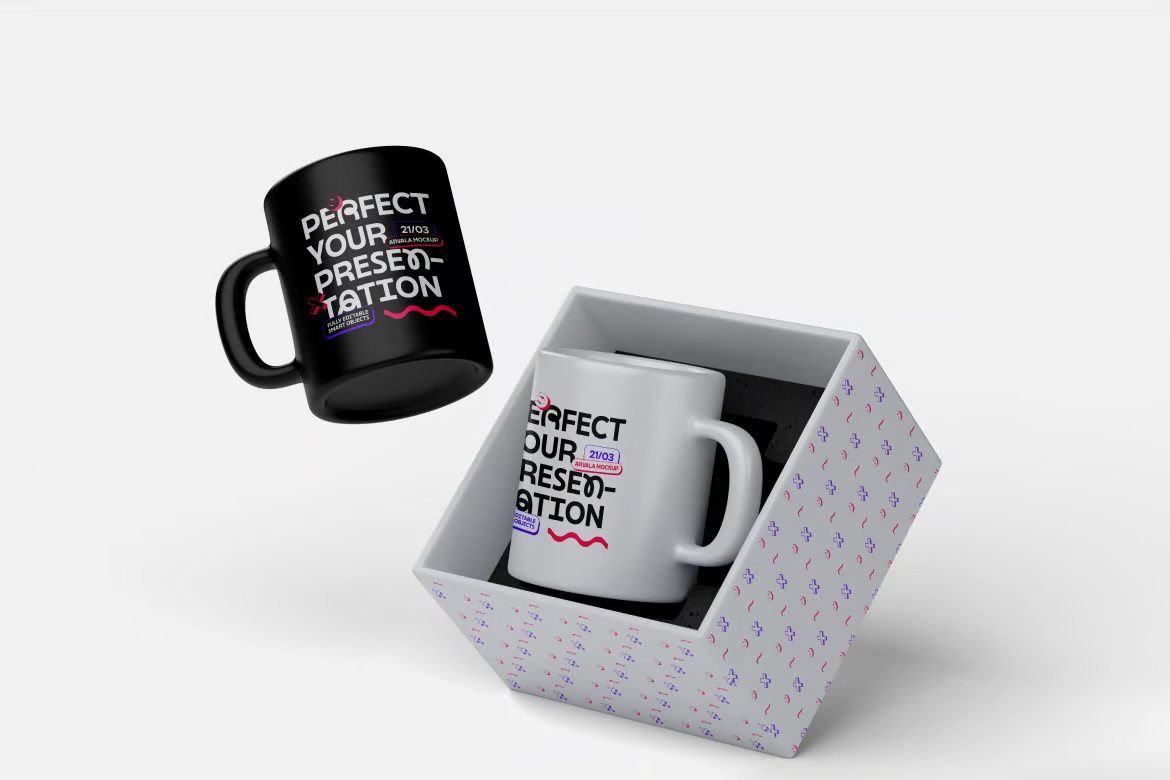 Custom-designed invitation box with velvet insert for events and corporate gifts